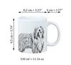 Bearded Collie, Highland Collie, Mountain Collie - cup with a dog, cup with a photo, personalized gift from the Art-Dog brand
