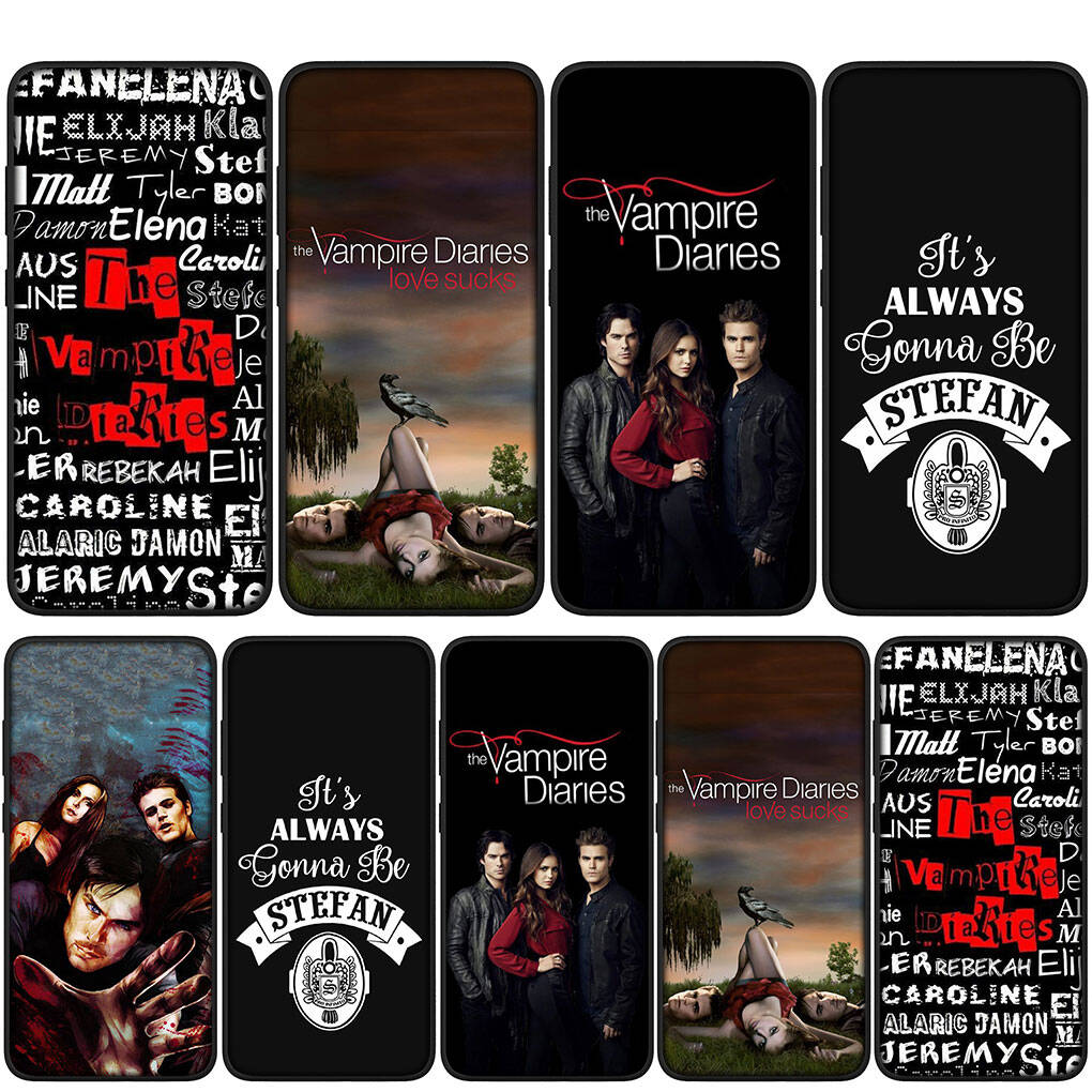 Cover for iPhone 17 16 15 Xiaomi Poco Redmi Note 14 13 12 11 Pro Max 9 16e Samsung Galaxy S25 S24 S23 OPPO Huawei the Vampire Diaries Phone Case