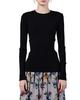Double Standard Clothing Lensil Terry Black Sov. Pullover, 0308-190-251, Women's,