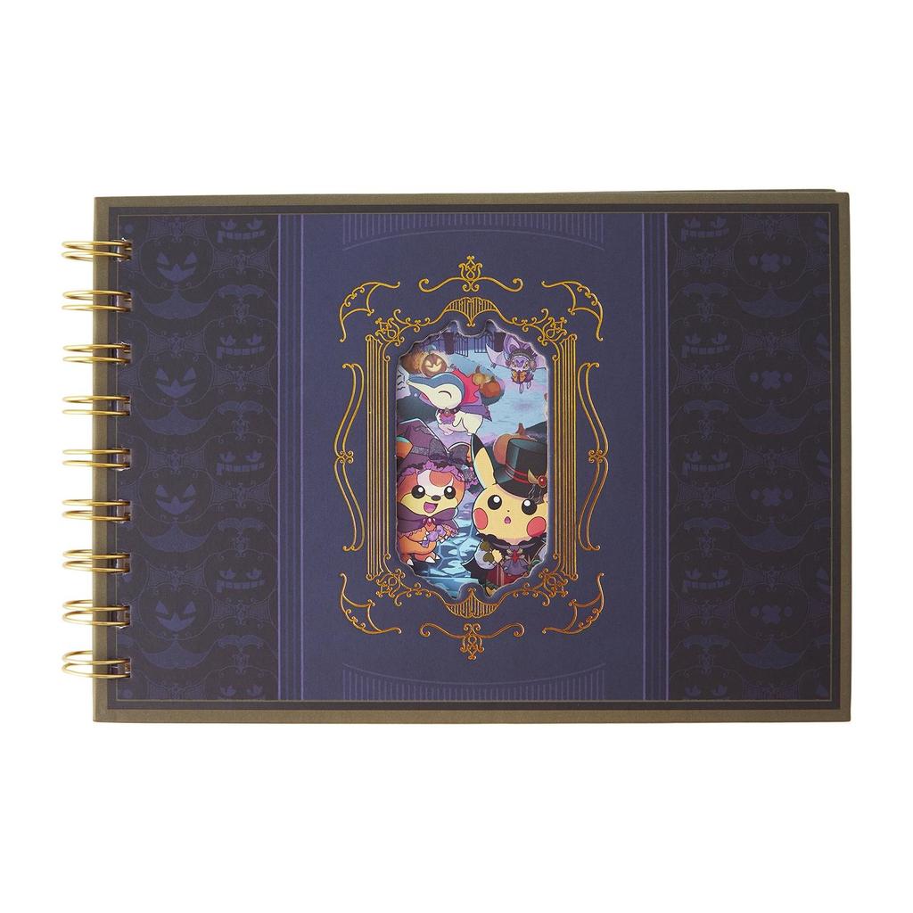Pokemon B6 Windowed Spiral Notebook Halloween Ghost Chateau 2025 Japan NEW