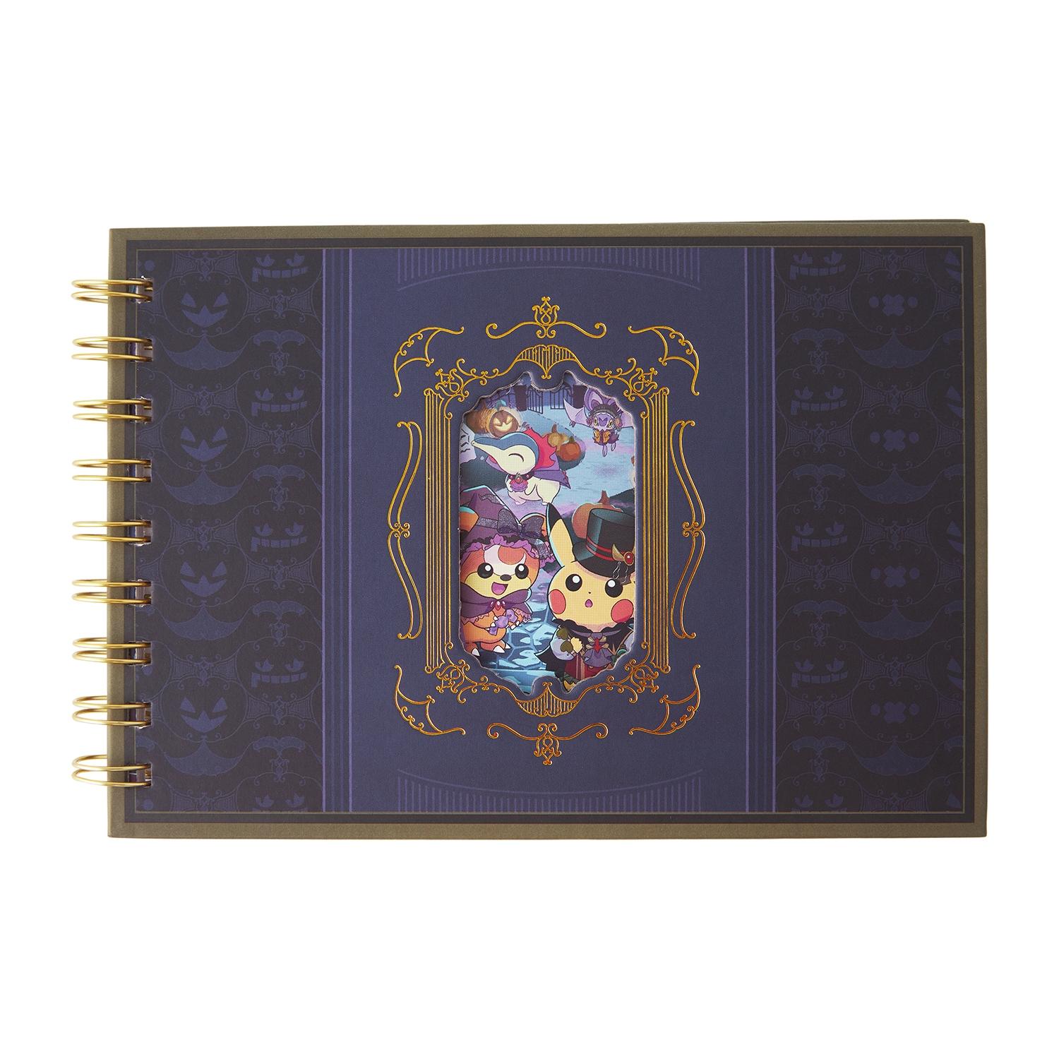 

Pokemon B6 Windowed Spiral Notebook Halloween Ghost Chateau 2025 Japan NEW