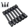 Schlag-Dreh-Sechskant-Steckkopf-Adapter 1/2-Zoll Antrieb Kardangelenk Cr-Mo Stahl Schraubenschlüssel Konverter 12-19mm