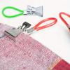 Set of 4 Towel Clips for Tea Towels, Suitable for Kitchen and Bathroom Use, Featuring Multipurpose Hangers with Loop Hooks for Convenient Home Storage