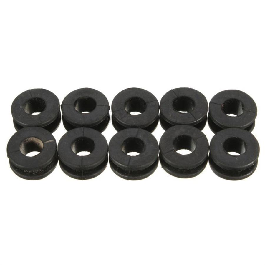 For Honda Yamaha Suzuki Kawasaki Fairing Motorcycle Rubber Grommets Bolt x 10