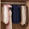 5 Piezas Percha de Exhibición Acolchada de Satén Suave Perchas para Ropa de Esponja Resistentes a las Arrugas Exhibición de Tienda