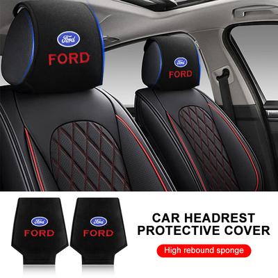 Akcesoria Samochodowe Pokrowce Ochronne na Zagłówki Siedzeń Dla Fiesta Ranger Focus Kuga Mustang MAX Transit Mondeo Esco