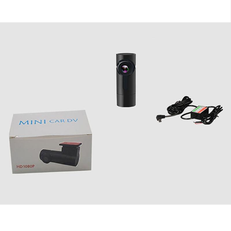 1080P 140° Wide Angle Car Rearview Video Dash Cam Recorder Camera G-Sensor Park Monitor Loop Recording Motion Detection