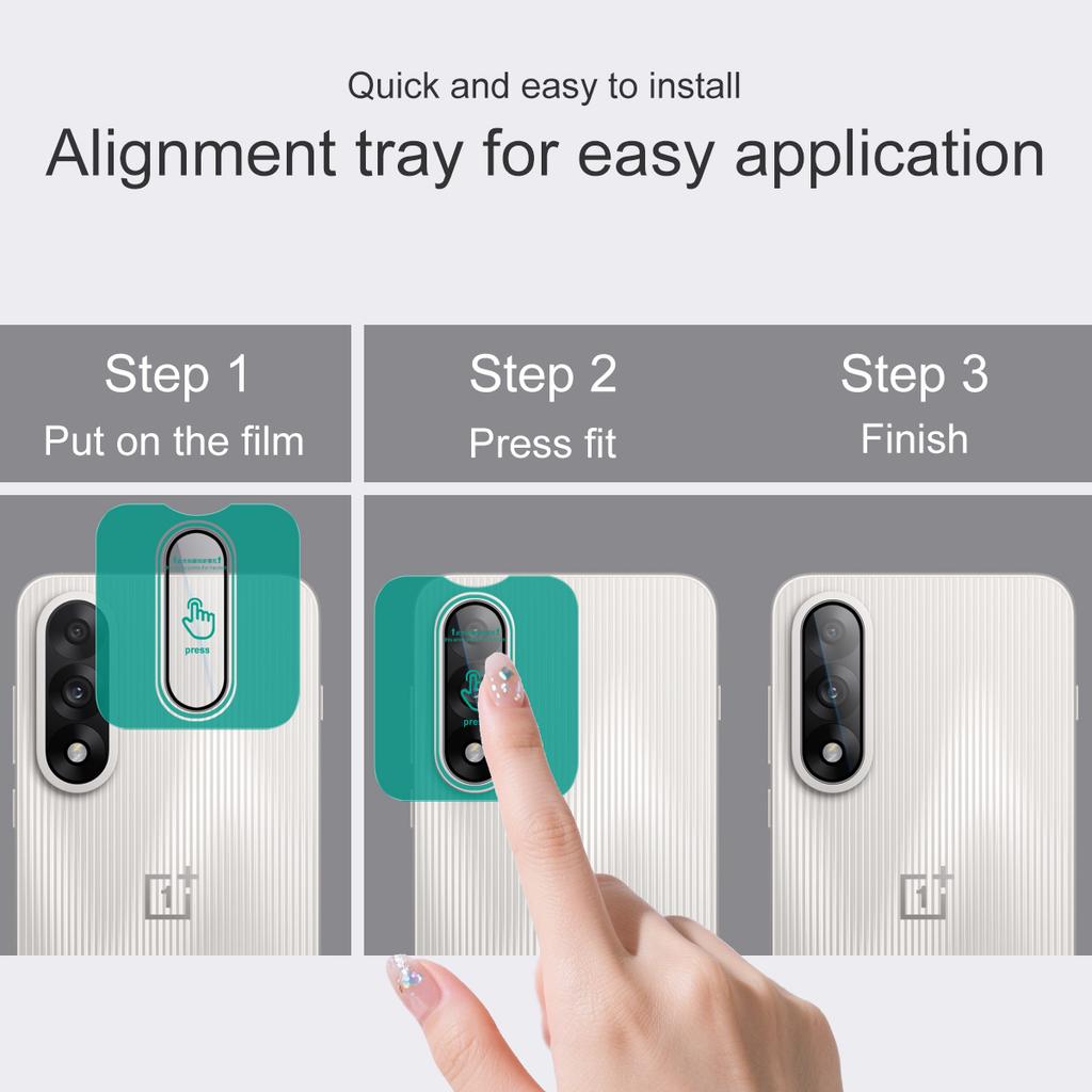 For OnePlus Ace5 Ultra 5G Glass IMAK High Definition Glass Lens Film Self-positioning Version