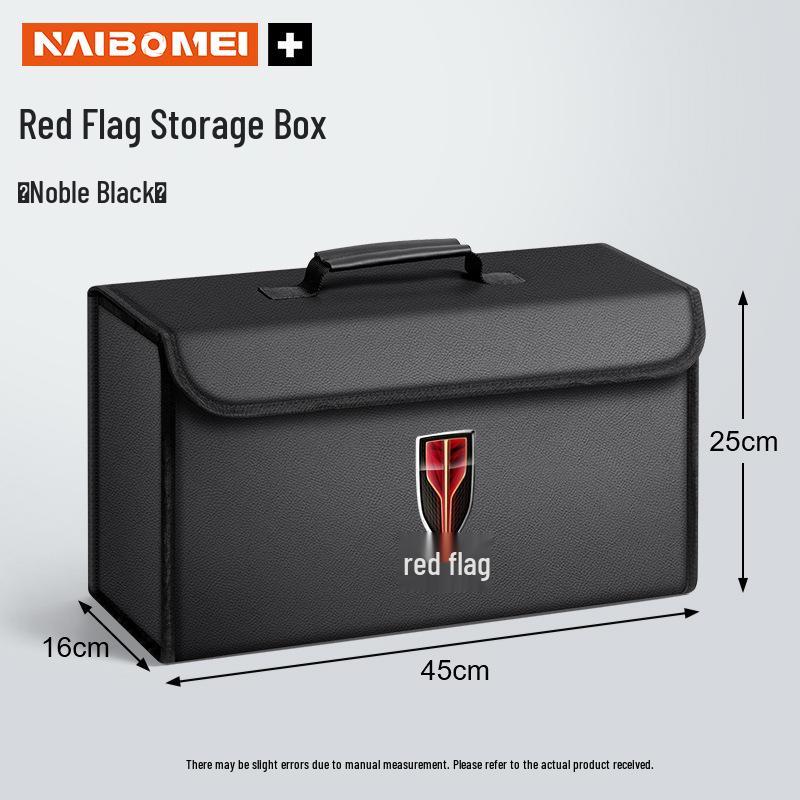 Hongqi Car Trunk Storage Organizer for HS5, HS7, H5, H7, EHS3, HS9, H9 Models