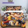 Cartoon Pattern Bedding Quilt Set Quilt Cover Pillowcase Home Decoration Birthday Gift (1 * Duvet Cover + 2 * Pillowcase, Without Core)