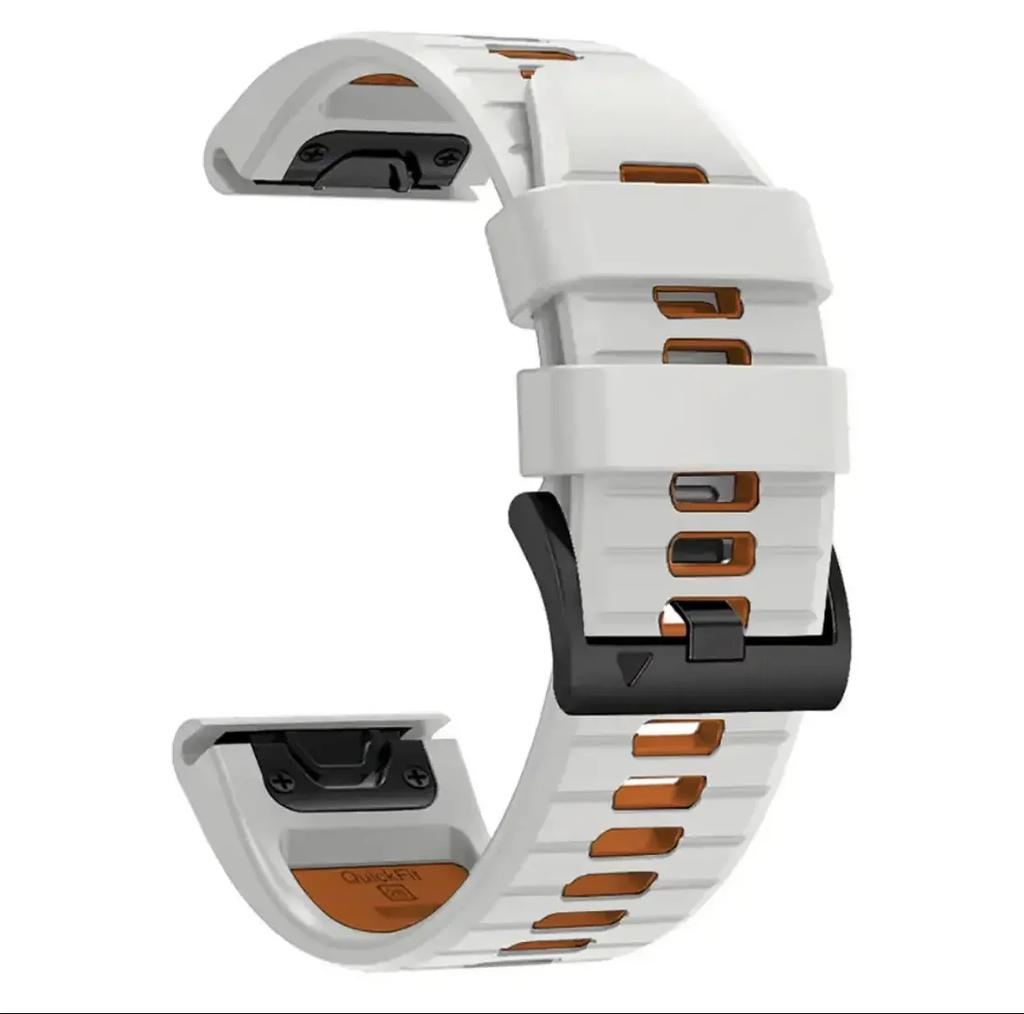 26mm 22mm Für Garmin Fenix 7X 7 Pro 6 6X Pro 5X 5 Plus Saphir Solar Uhrenarmband Armband Schnellverschluss Silikonband Armband