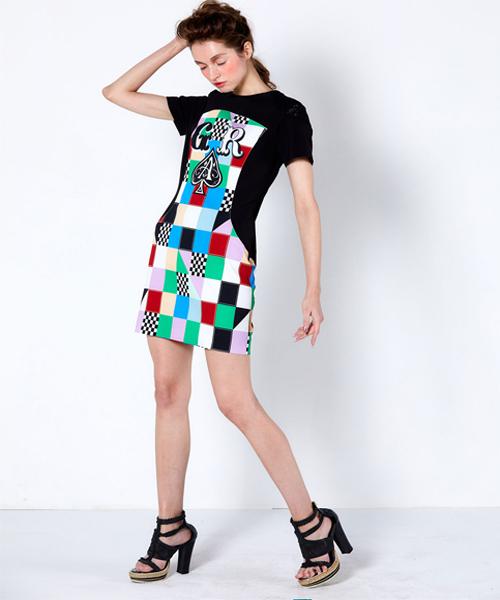 Greedius Print Dress