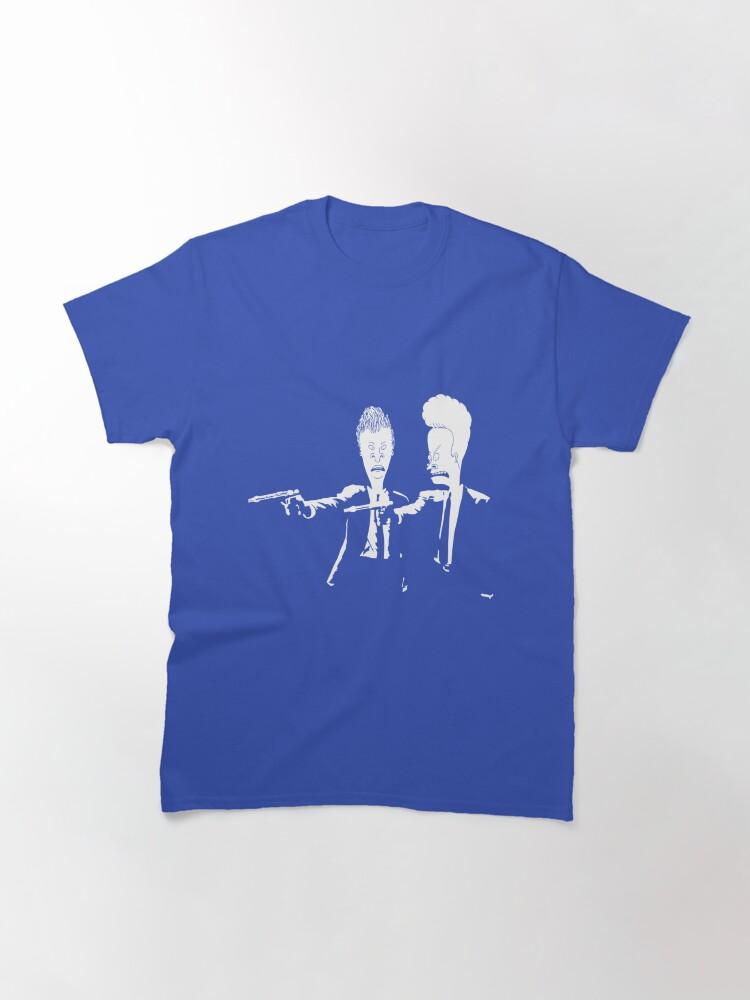 Pulp Beavis And Butthead Pulp Fiction Classic T-Shirt