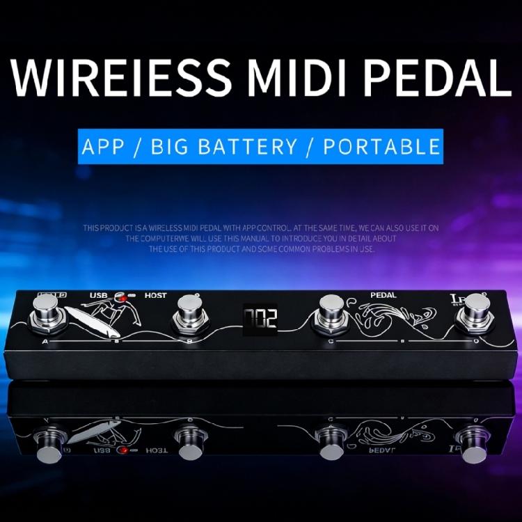 Wireless MIDI Controller Suitable Percussion Keyboard USB Interface Portable Small MIDI Pad