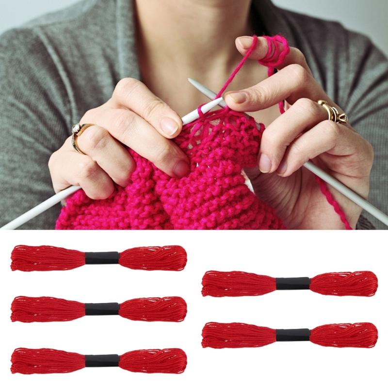 Complete Embroidery Starter Set Polyester Cotton Blend Fabric Includes Needle Thread Scissors for Beginner