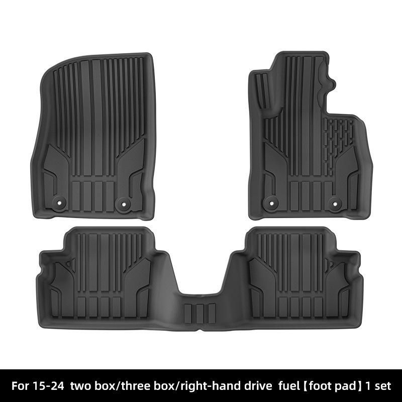 TPE Floor Mats for 15-24 Mazda Demio/Mazda2 Cars