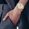 Seiko Daily Life Waterproof Automatic Manual Mechanical Movement Stainless Steel Watch Men watches Gold SARY238