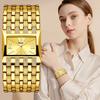 Yalalusi Square Dial Ladies Watch Luxury Women'S Watch Diamond Chain Strap Watch Women'S Watch