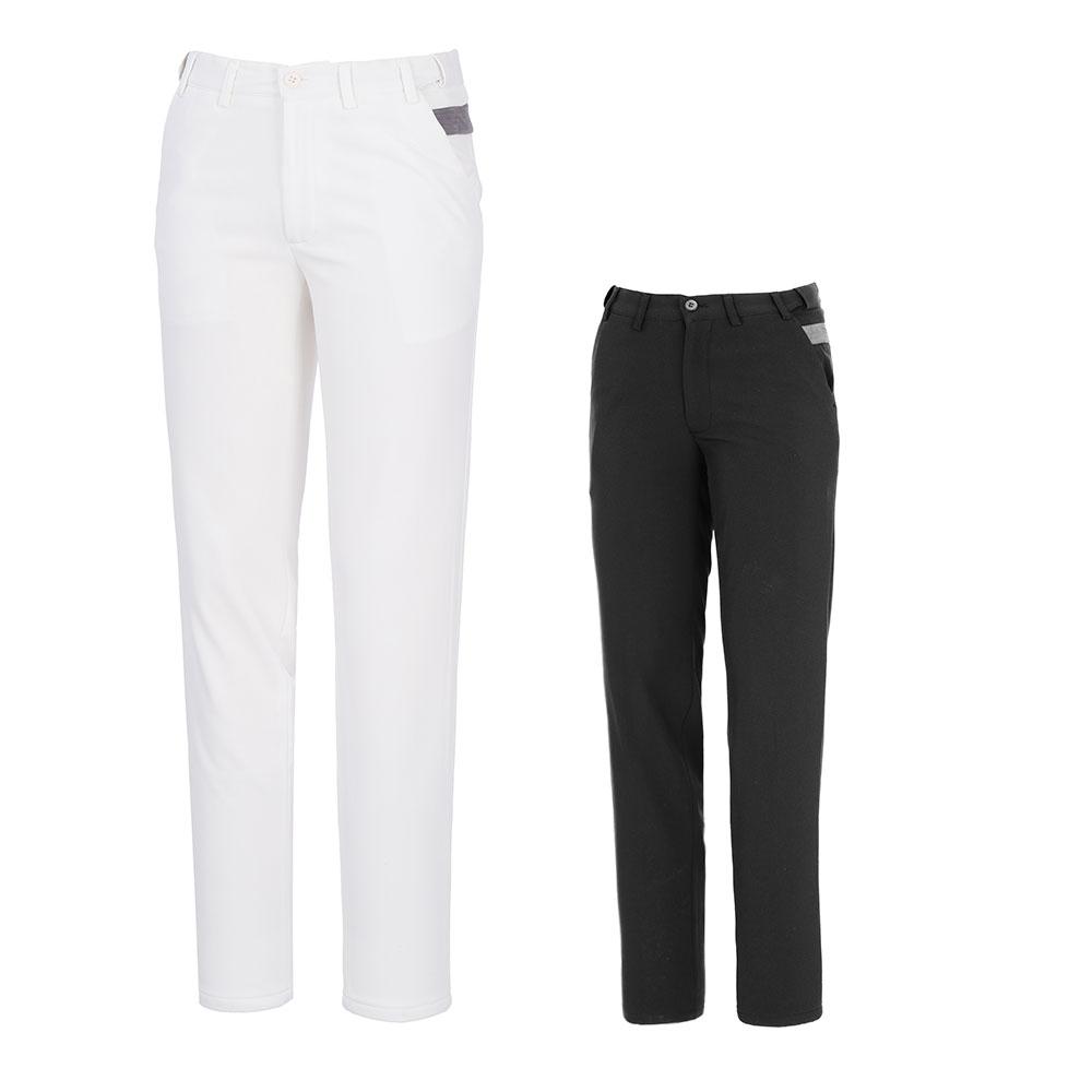 KIM YOUNG JOO GOLF Winter Quilted Line Fleece Lining Hidden Waist Spandex Men'S Golf Pants Dowmsl40
