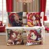 Anime T-Tomoe Udagawa Pillow Cover For Bedroom Room And Living Room Sofa Decorative Cushion Cover