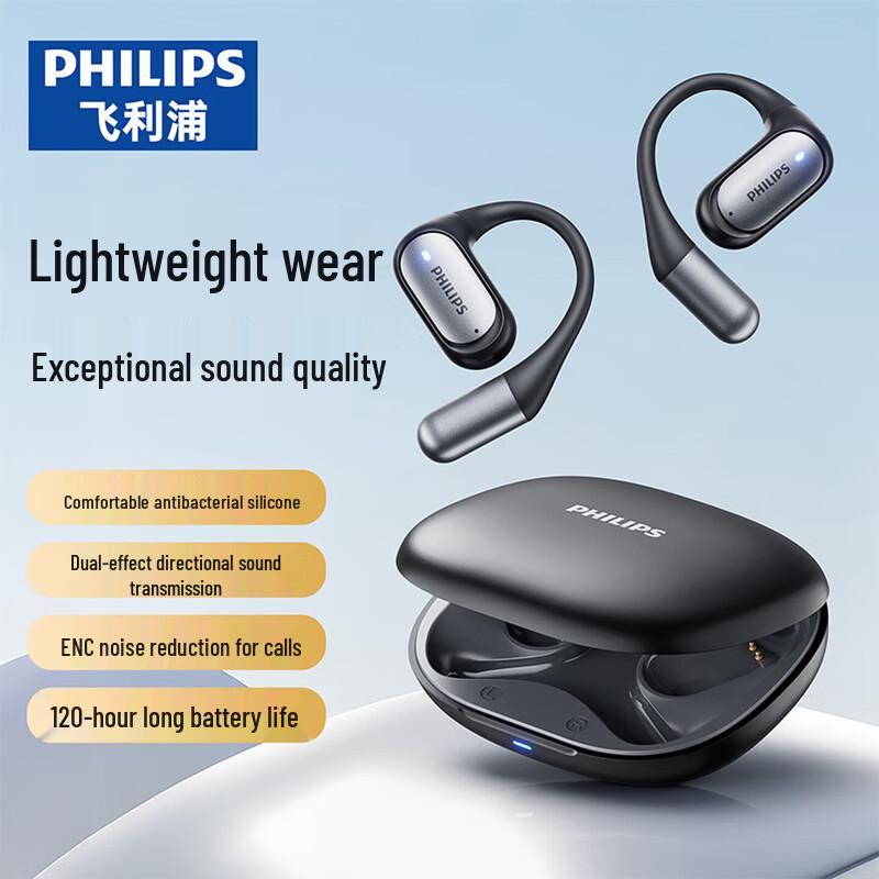 Philips TAA3719 Open-Ear Bone Conduction Sports Headphones