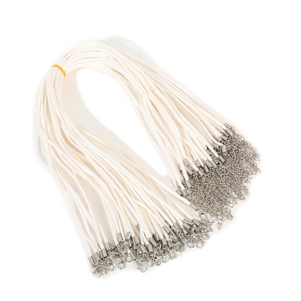 Adjustable Clasp Suedes Rope Lightweight Velvets Cord Chain Lobster Clasp String Cord for Jewelry Necklace Making