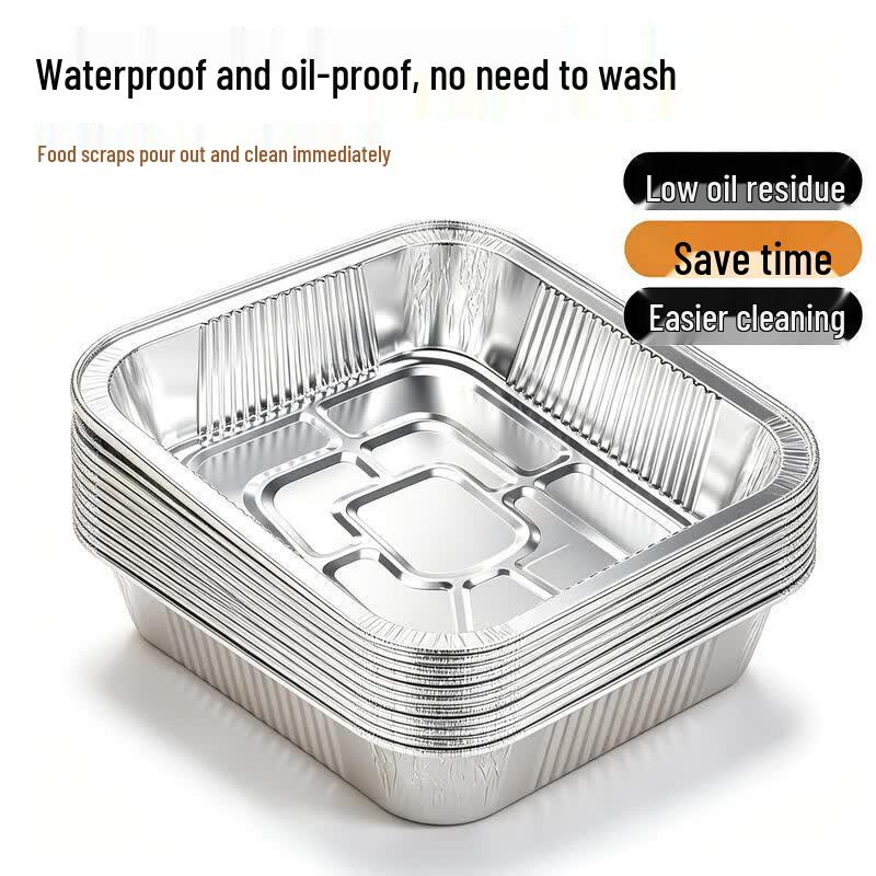 Food Grade Thickened Aluminum Foil Baking & BBQ Pans