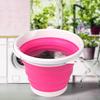 Katlanır Kova Tekli Mini Taşınabilir Katlanabilir Su Kovası