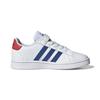 Adidas Grand Court Little Kid White Royal Blue Kids Sneakers Cloud-White Vivid-Red GX5745