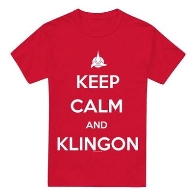 Mens Calm Klingon T-Shirt