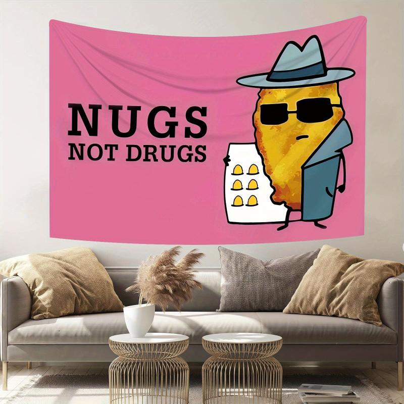 VIKAMA parody humorous theme wall decoration tapestry bedroom game room university dormitory decoration tapestry