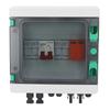 PV Combiner Box 2 String Waterproof Solar Combiner Box with 15A Fuse 32A Circuit Breaker DC500V