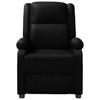 Massage Chair Black Synthetic Leather