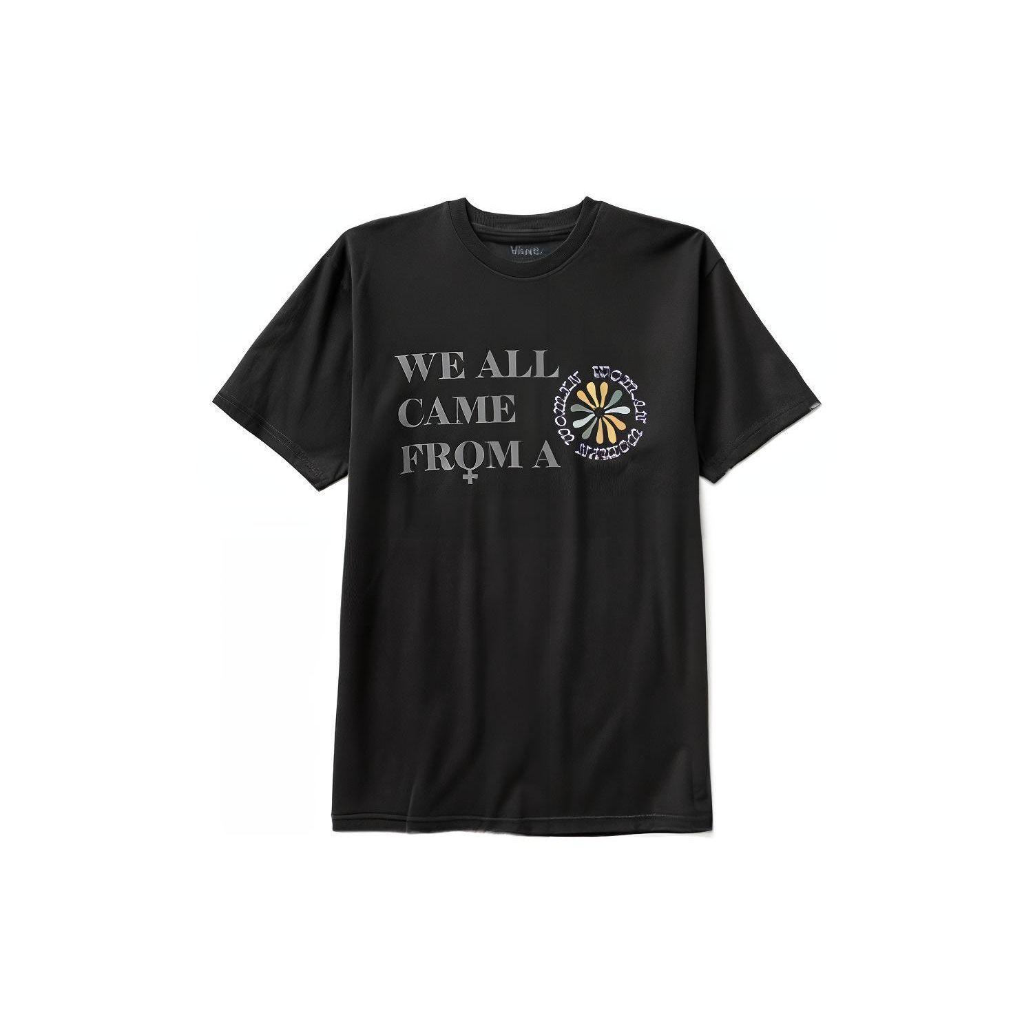 

Мужская футболка с круглым вырезом Vans Divine Energy Series, черные VN0A7SMZBLK S