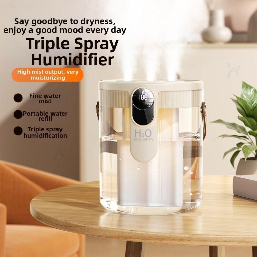 Rechargeable Top Fill Humidifier Portable Smart Humidifiers for Bedroom Air Humidifier  Office Home