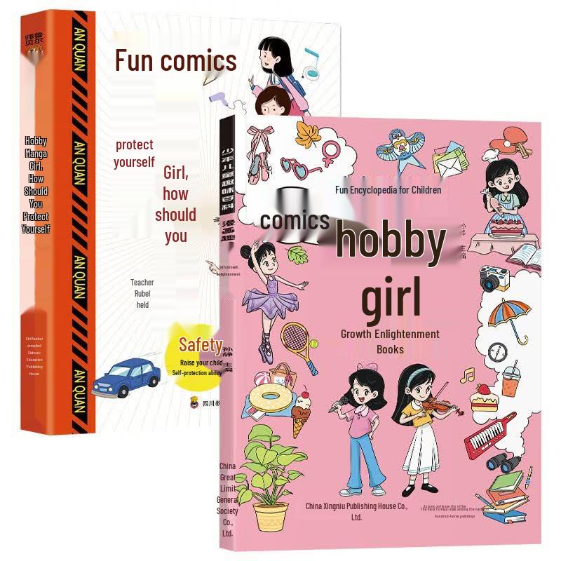 Girls Growth & Self-Protection Comic Book Set