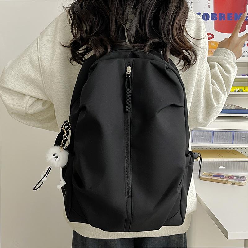 Однотонный рюкзак для школьников — фото 14