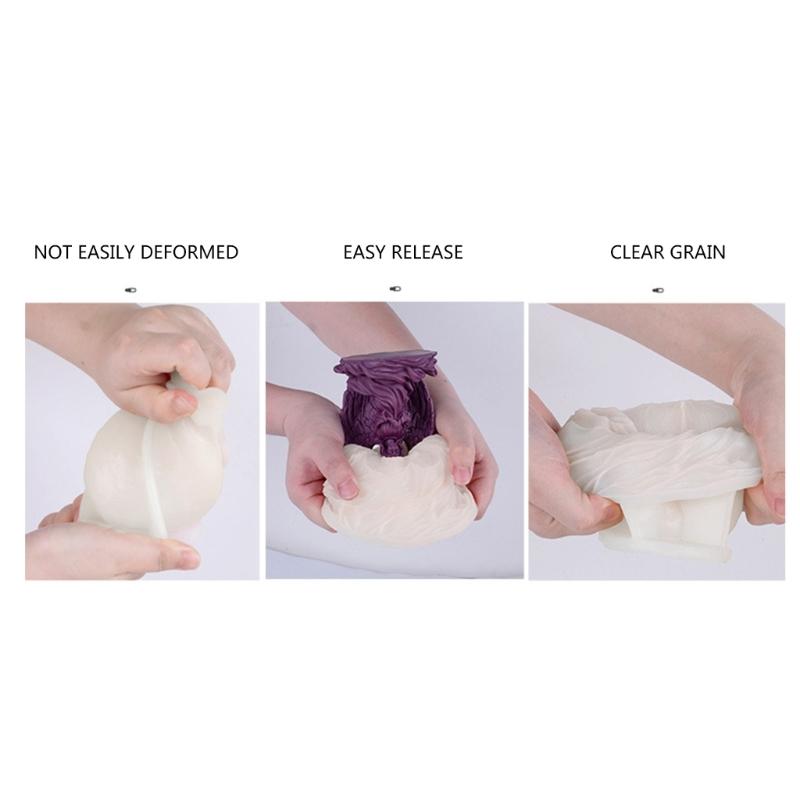 Tortoise Shape Silicone Molds for Epoxy Resin Candle Soap Making Molds Tortoise Sculpture Silicone Molds for Candle Soap