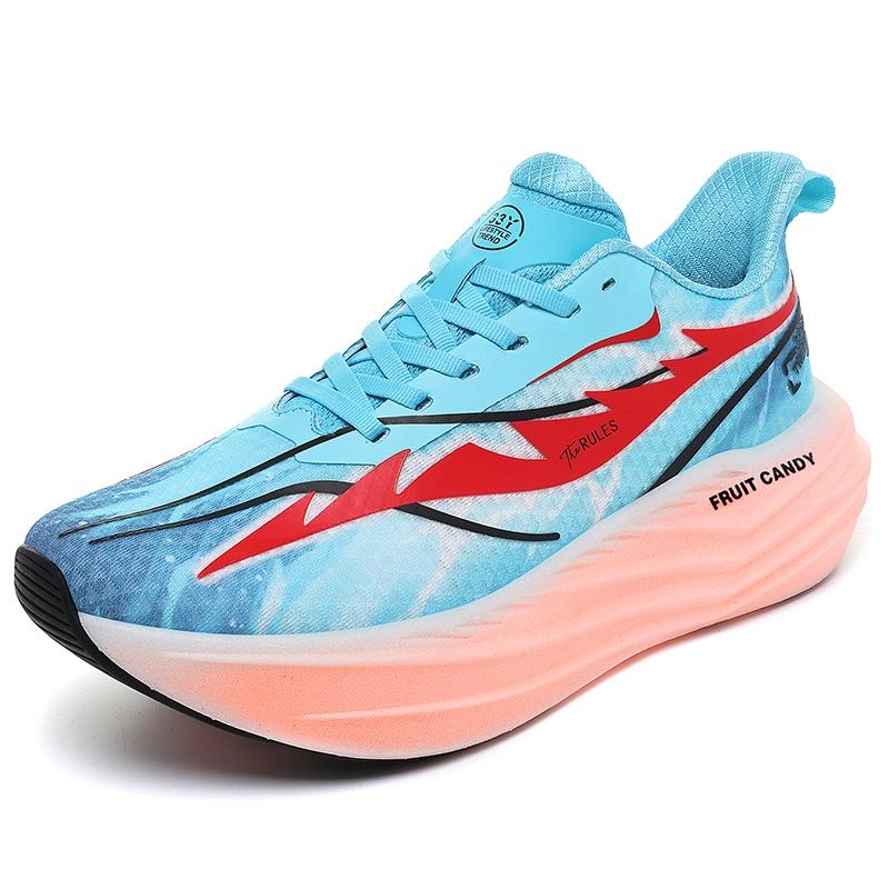 Unisex Performance Running Shoes Breathable Mesh Cushioned Training Sneakers Colorful Outdoor Fitness Footwear Everyday Travel 37