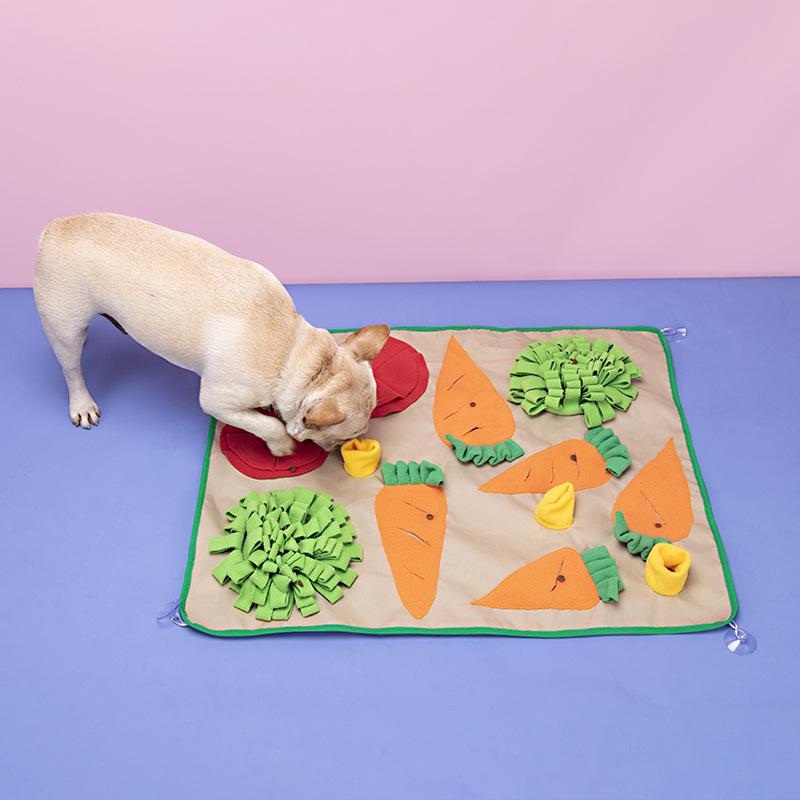 Large Foraging Sniff Mat: Keeps Dogs Engaged & Protects Your Home