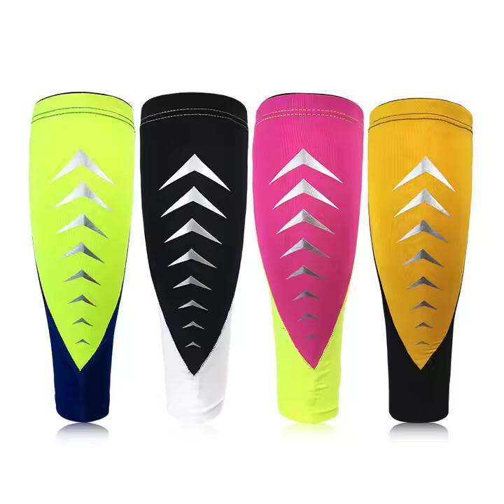 Custom Shin Guard Socks Logo Leg Sleeve Leg Protectors Shin Guard Straps Shin Guards in Football M