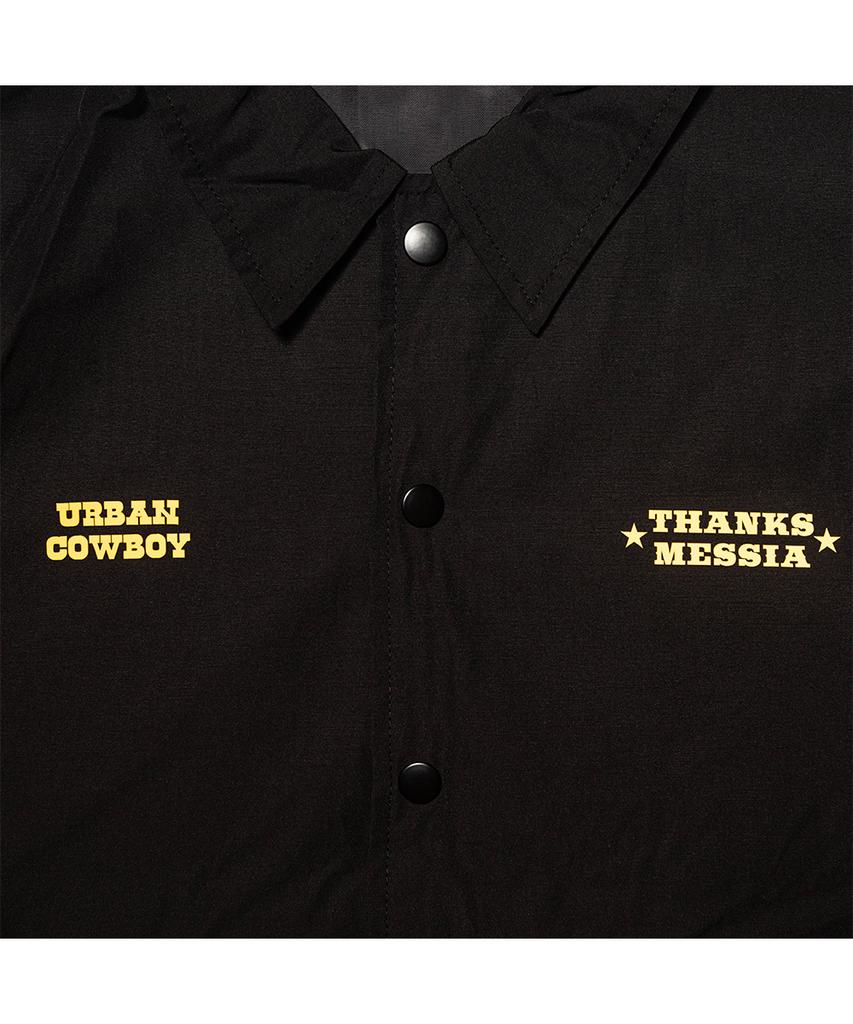 Thanks Messia Go Rodeo Coach Jacket-Black