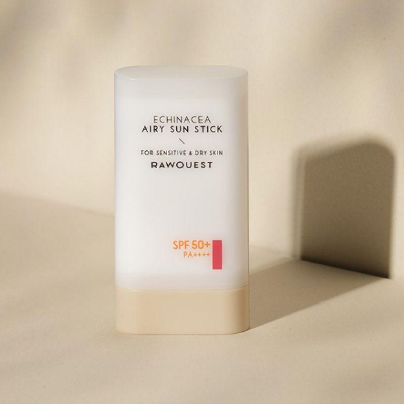rawquest Солнечный стик с эхинацеей Airy Sun Stick SPF50+ PA++++ (19g)