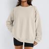 Women Winter Tops Women's Long Sleeve Sweatshirt Casual Crewneck Loose Fit Pollover Fleece Tops