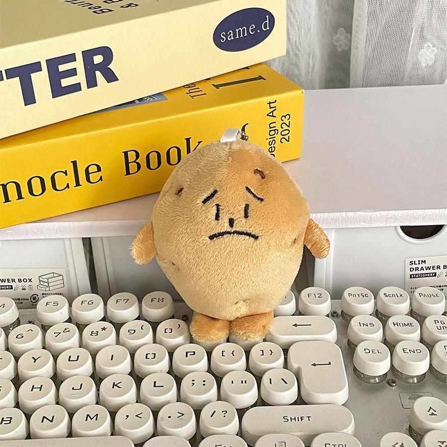 

Character Potato Adorable Plush Doll Soft Keychain Perfect For Decor Office Pout