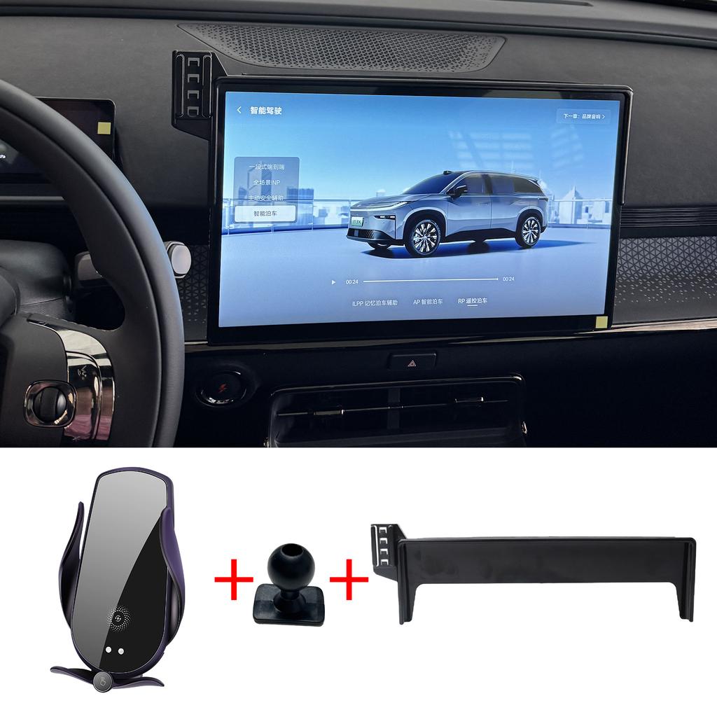 Car Phone Holder for Toyota BZ3X Screen Navigation GPS Bracket Base  Accessories