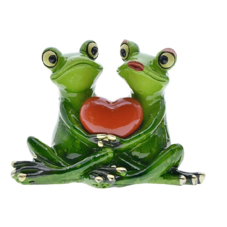 

Resin Frogs Couple Figurine Wedding Bride Groom Frogs Statue Garden Decors For Outdoor Indoor Anniversary Valentines Gift