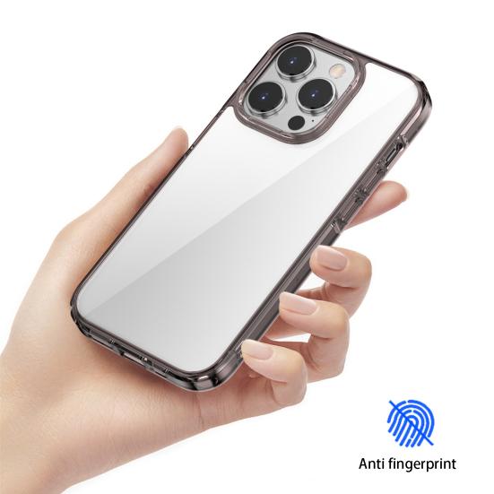 Schutzhülle für Telefon, stoßfest, vollständig kratzfest, gegen Fingerabdrücke, verschleißfest, klarer Schutz, ultradünne transparente Telefonrückseite