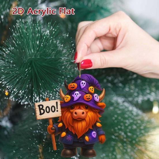 Advent Calendar 2025 Advent Calendar with 24 Acrylic Charms Pumpkin