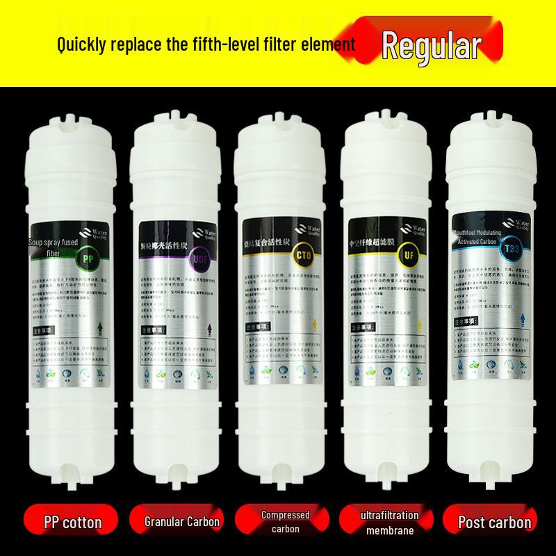 Korean Style Quick Connect Five-Stage Ultrafiltration Water Purifier Filter Cartridge Set